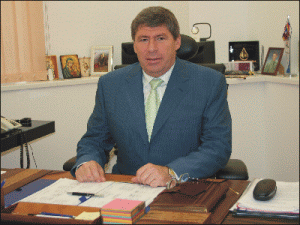 Ioan Rusu, directorul general al " Transgaz" Mediaş Ioan Rusu, directorul general al " Transgaz" Mediaş